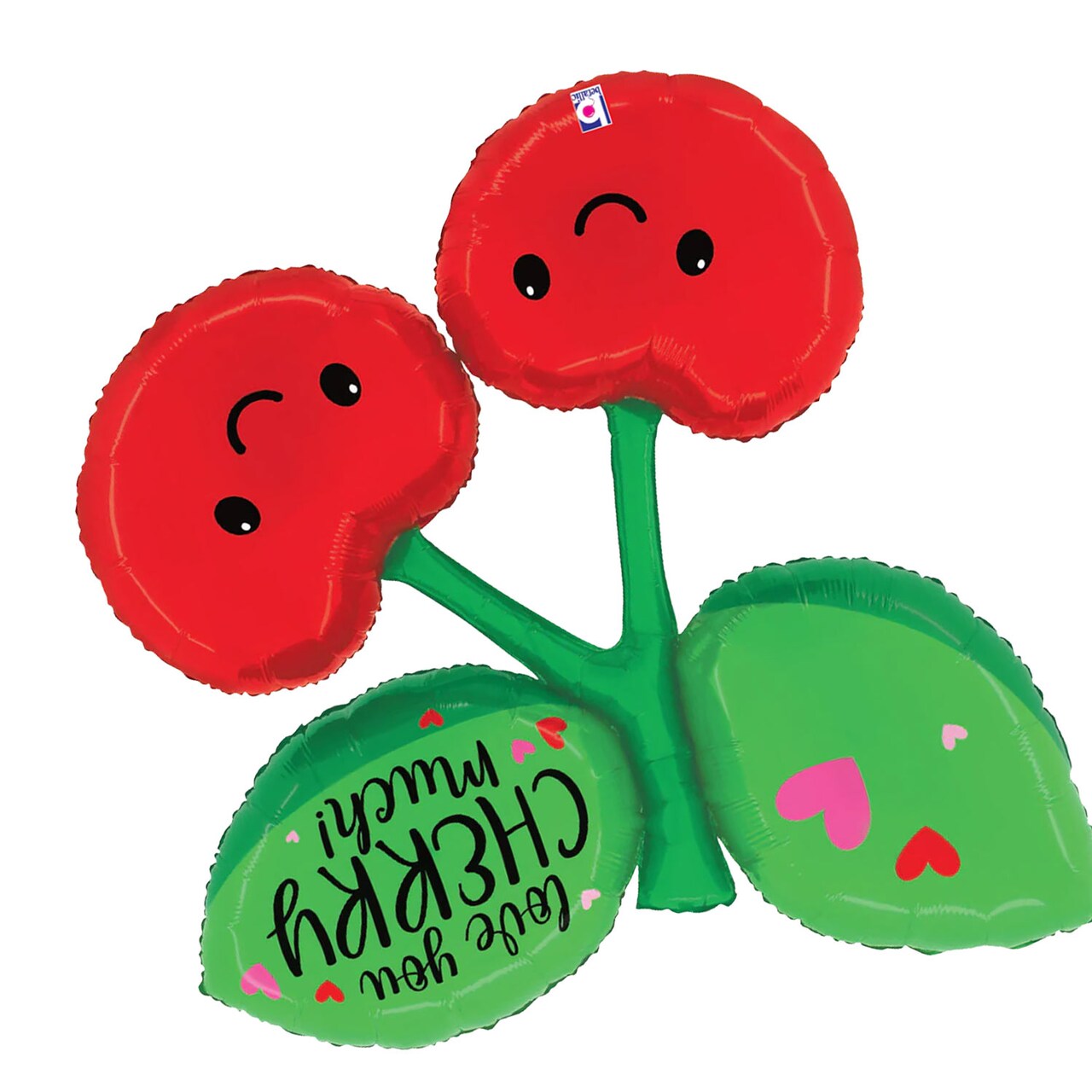 Betallic® 37 Inch Love You Cherry Much Cherries Foil Mylar Balloon